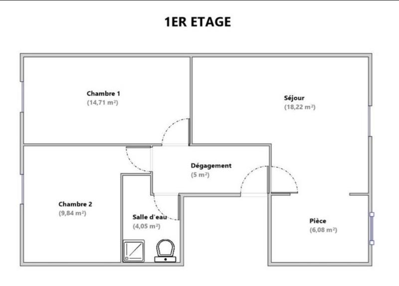 Local commercial - 129 m² - 3 pièces