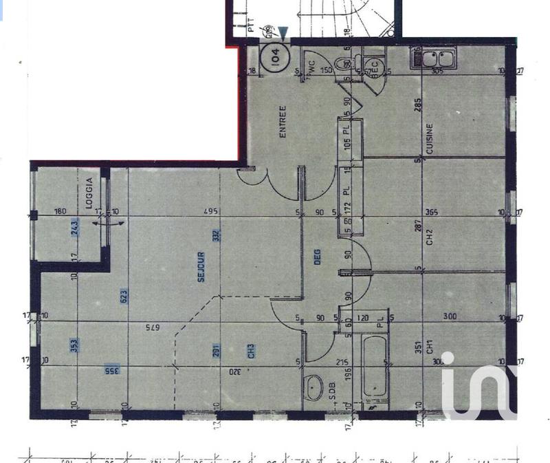 Appartement - 87 m² - 4 pièces