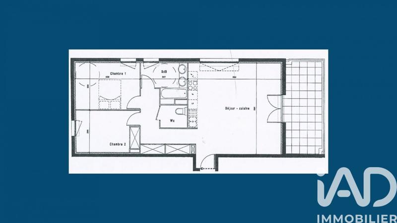 Appartement - 75 m² - 3 pièces