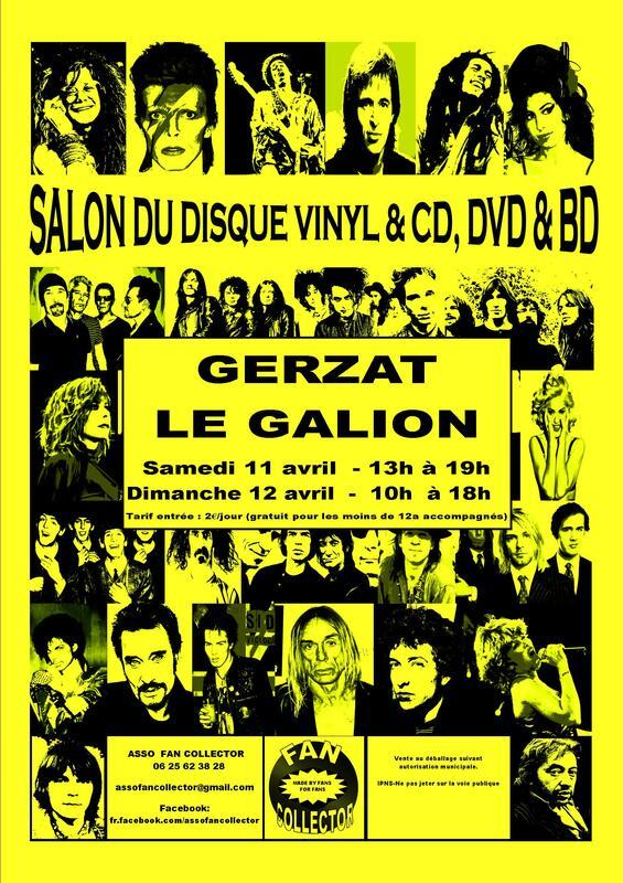 Salon du disque vinyl - cd - dvd - bd