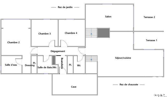 Maison - 150 m² - 5 pièces