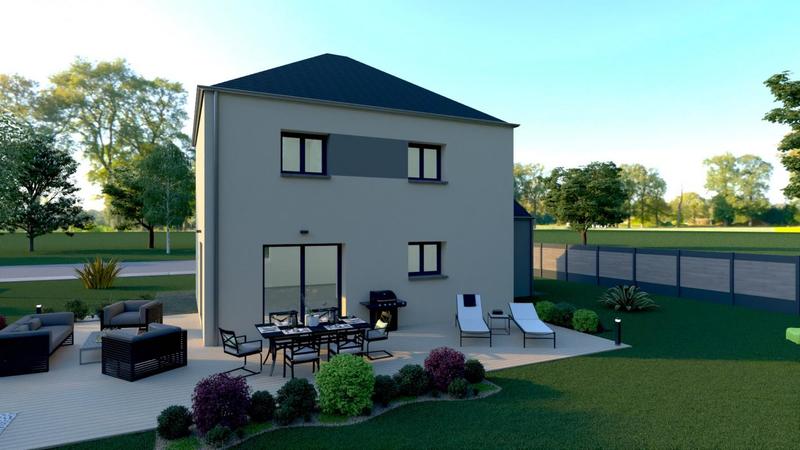 Maison - 90 m² - 5 pièces