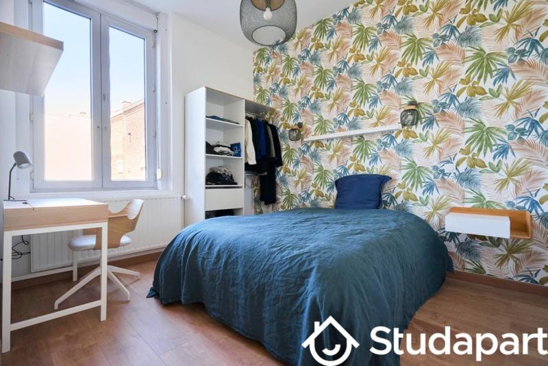 Chambre - 12 m² - 1 pièce