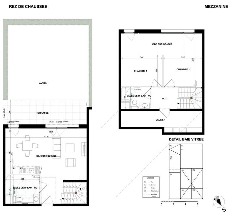Appartement - 78 m² - 3 pièces