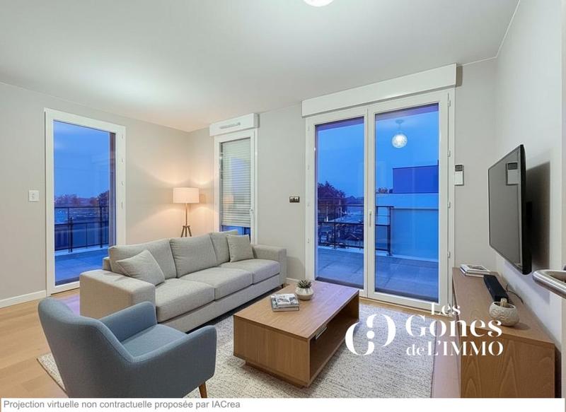 Appartement - 49 m² - 2 pièces