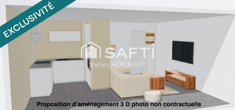 Appartement - 66 m² - 3 pièces