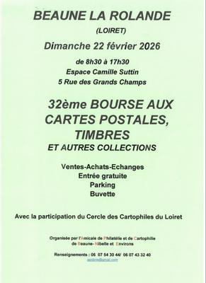 32ème Bourse aux cartes postales