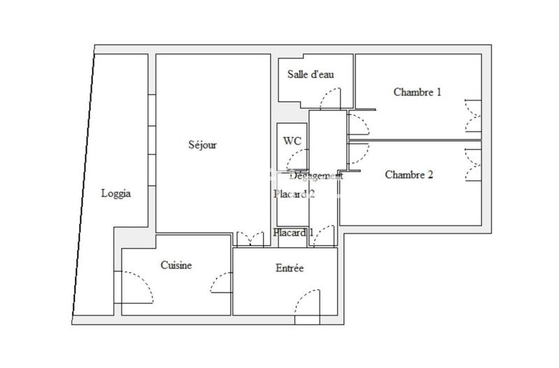 Appartement - 75 m² - 3 pièces