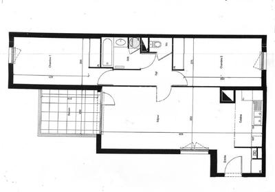 Appartement - 71 m² - 3 pièces
