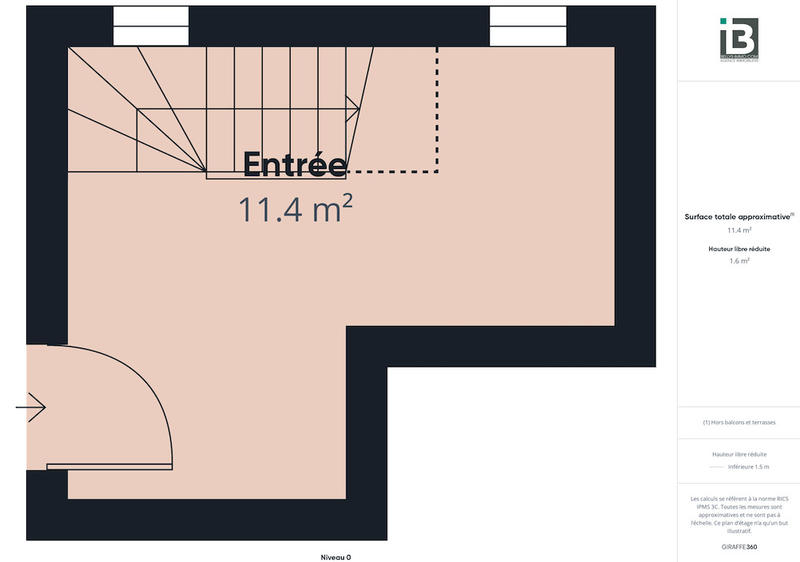 Appartement - 93 m² - 3 pièces