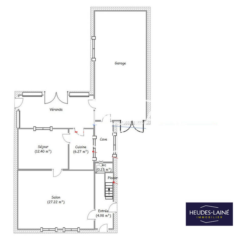 Maison - 109 m² - 5 pièces