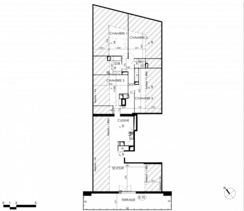 Appartement - 118 m² - 5 pièces