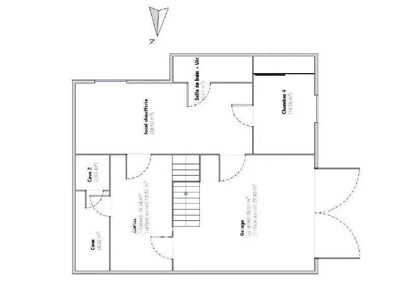 Maison - 102 m² - 5 pièces