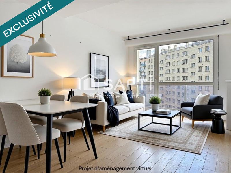 Appartement - 52 m² - 3 pièces