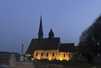 Pierres en Lumières sous les deux clochers d'Epieds