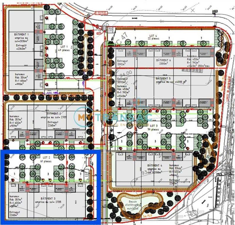 Local d'activité / Entrepôt - 3 269 m²