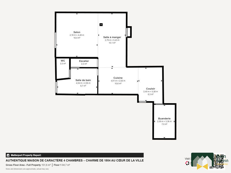 Maison - 124 m² - 6 pièces
