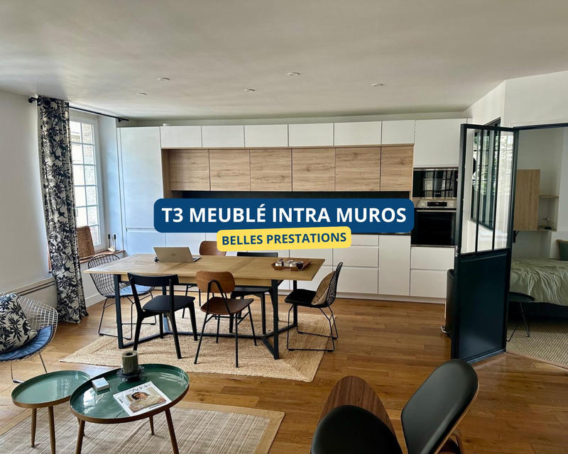 Appartement - 70 m² - 3 pièces