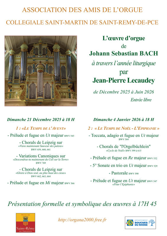 Festival Organa 2025 - 2026