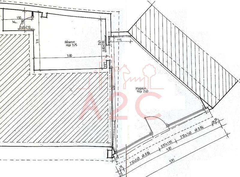Local commercial - 52 m²