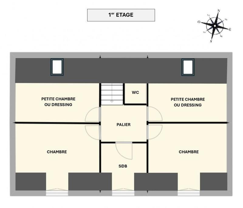 Maison - 98 m² - 4 pièces