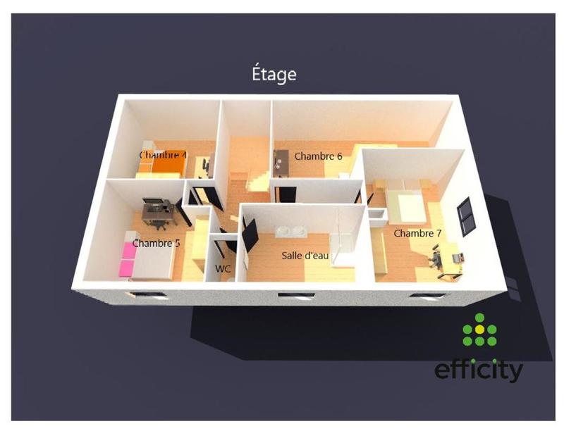 Pavillon - 160 m² - 9 pièces