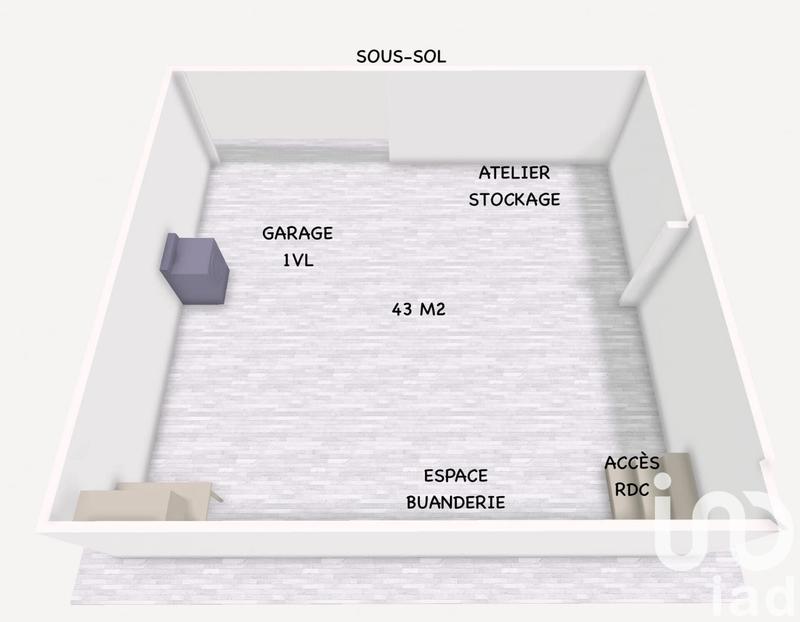 Maison - 80 m² - 4 pièces