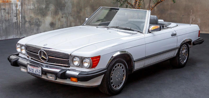 Mercedes Sl 560 560sl Capote et Hard Top