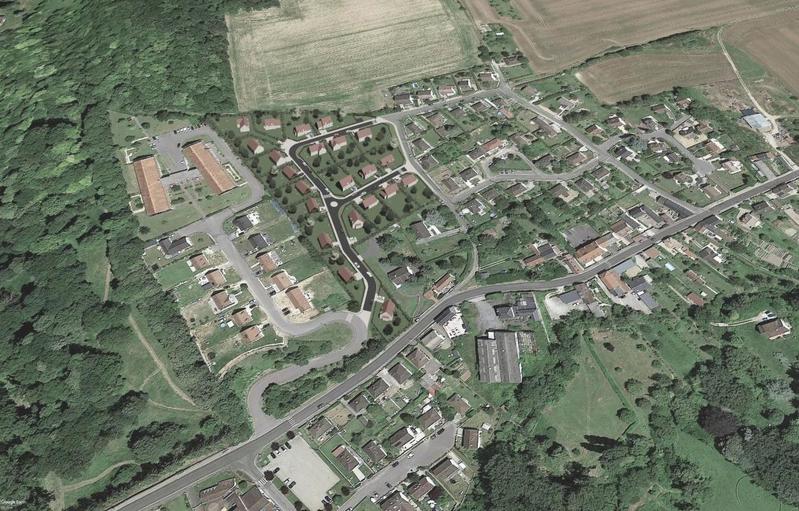 Terrain constructible - 633 m²