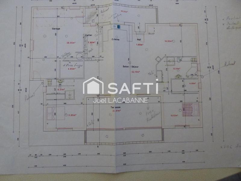 Maison - 165 m² - 5 pièces