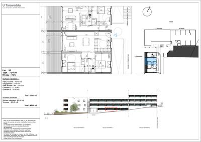 Appartement - 64 m² - 3 pièces