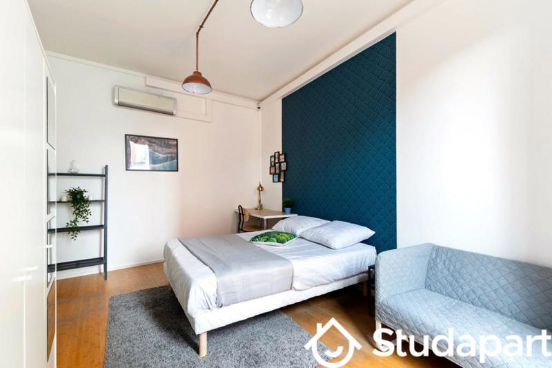 Chambre - 12 m² - 1 pièce