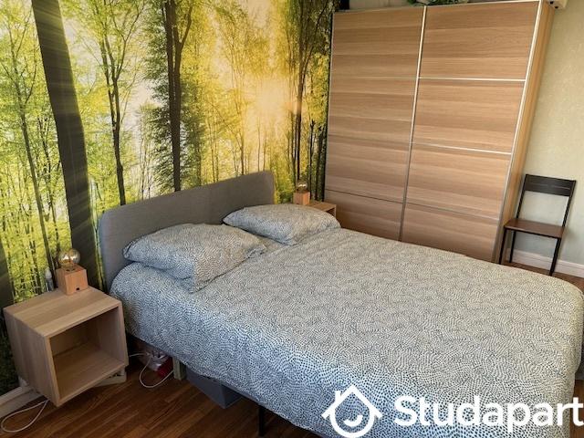 Chambre - 9 m² - 1 pièce