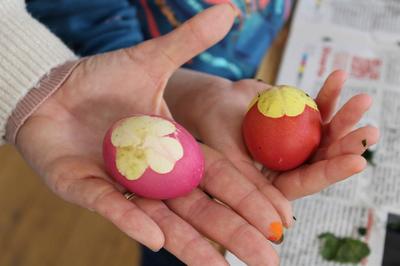 Décorez vos œufs de Pâques