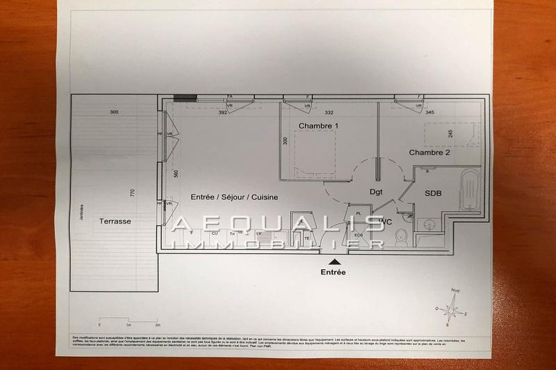 Appartement - 57 m² - 3 pièces