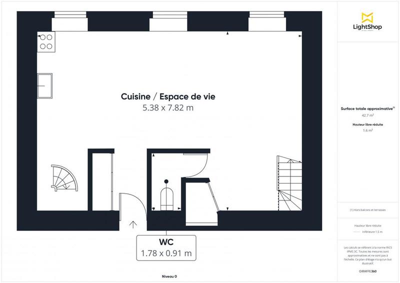 Appartement - 80 m² - 4 pièces