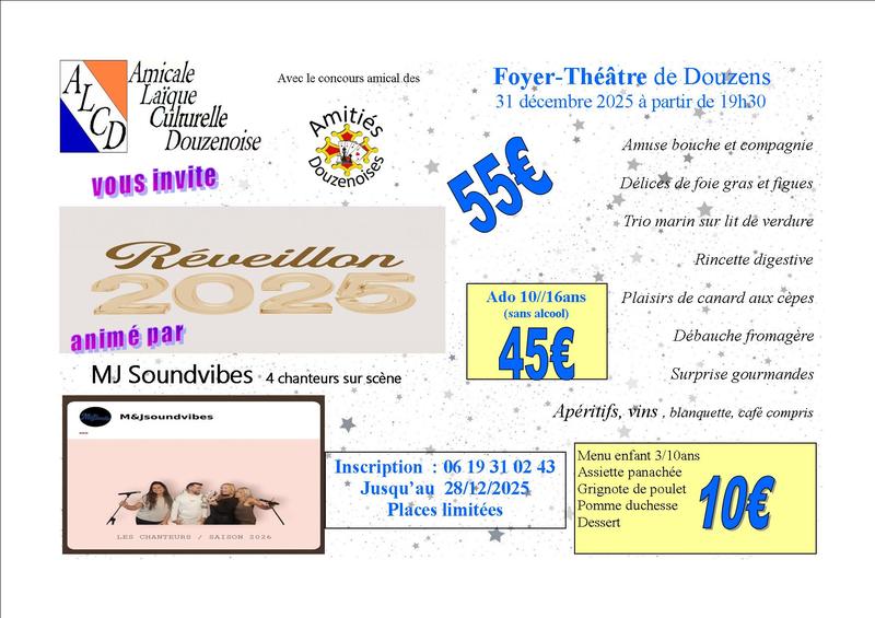 Reveillon de la Saint Sylvestre