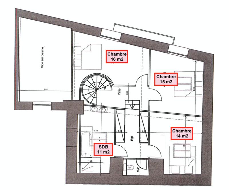 Appartement - 123 m² - 5 pièces