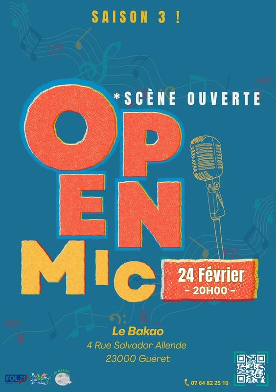 Scène ouverte au Bakao