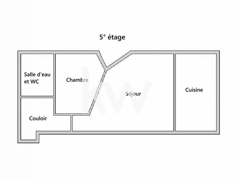 Appartement - 50 m² - 2 pièces
