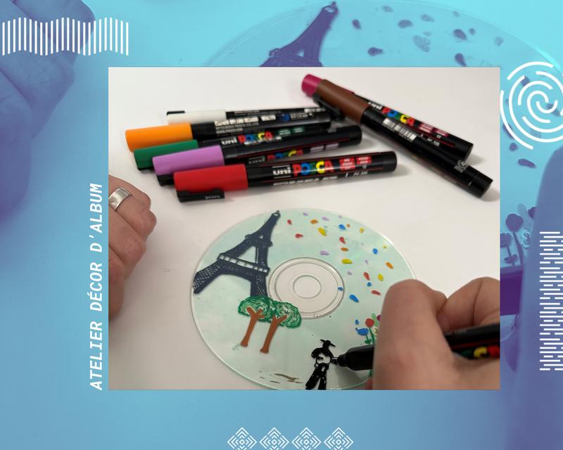 Cité de l'accordéon et des patrimoines : Atelier Décor d'album