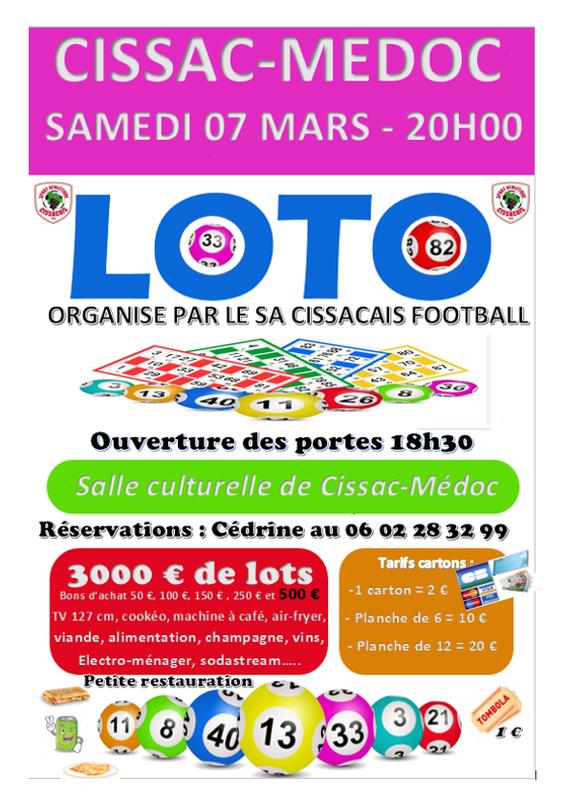 Loto du sa Cissacais Football