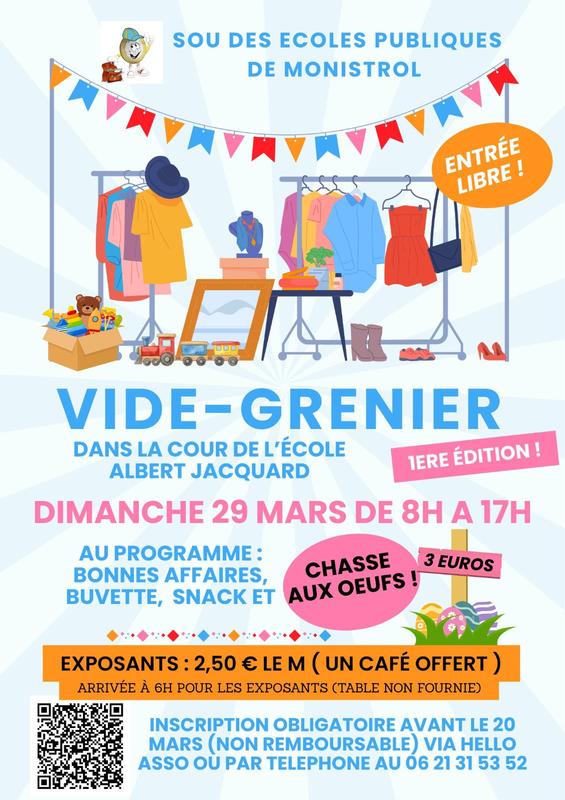Vide grenier du Sou des écoles