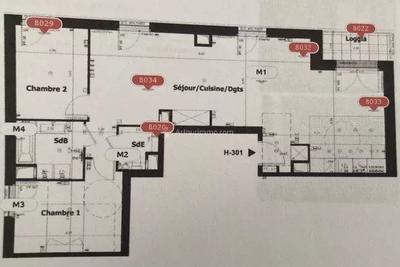 Appartement - 82 m² - 4 pièces