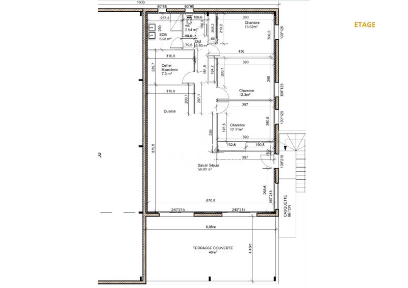 Local commercial - 540 m²