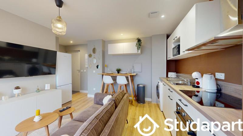 Chambre - 9 m² - 1 pièce