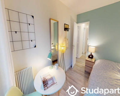 Chambre - 40 m² - 1 pièce