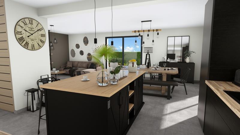 Maison - 105 m² - 4 pièces