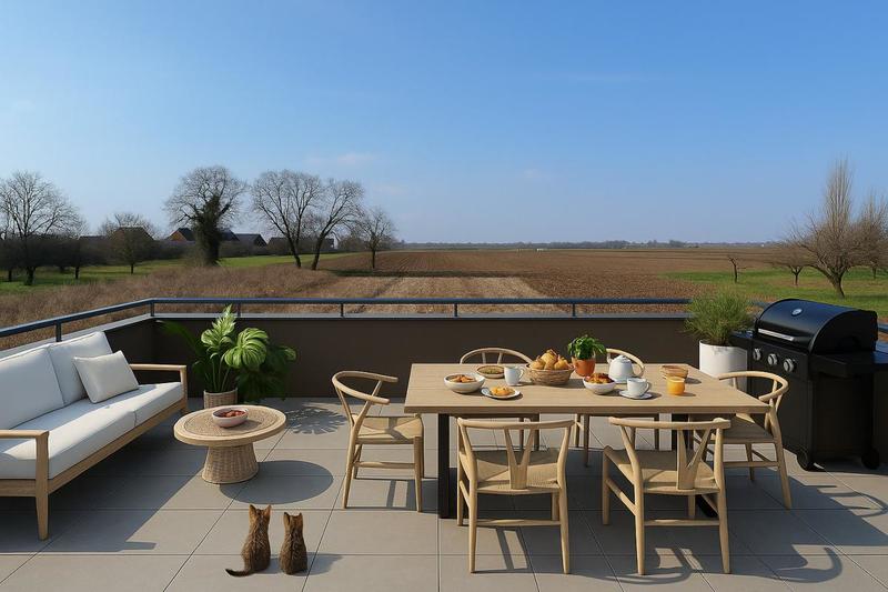 Appartement - 65 m² - 3 pièces