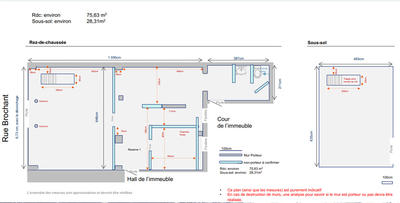 Local commercial - 104 m²